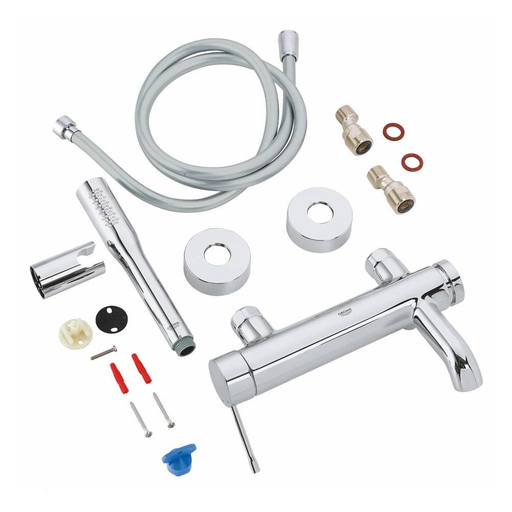 Armature 33628001 Grohe Essence New stenska armatura za kad s tuš ročko | KOPALNICA-ONLINE.SI