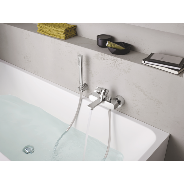 Armature 33850001 Grohe Lineare stenska armatura za kad s tuš ročko | KOPALNICA-ONLINE.SI