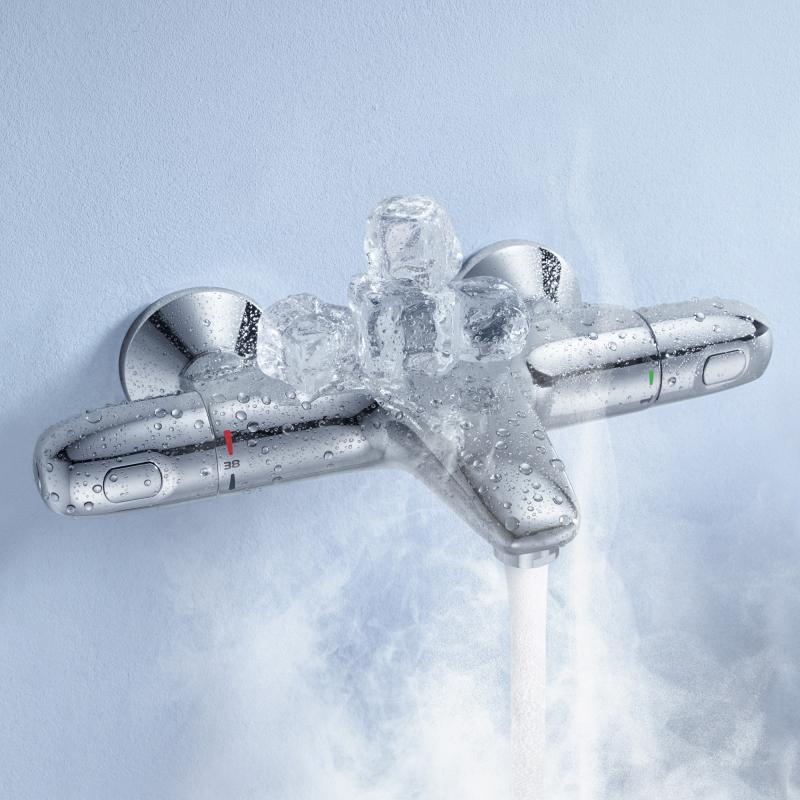 Armature 34156003 Grohe Grohtherm 1000 New stenska termostatska armatura za kad | KOPALNICA-ONLINE.SI