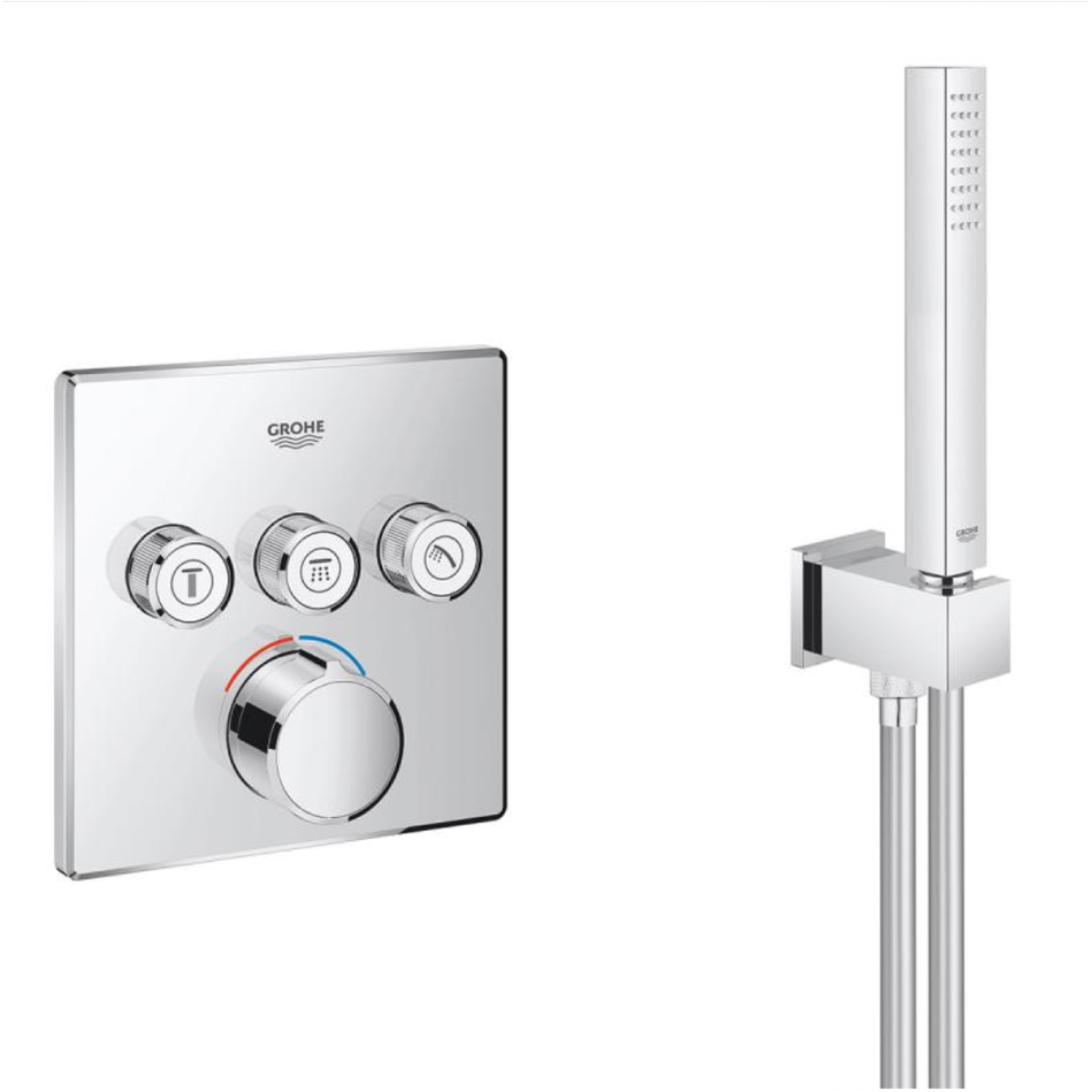 Armature 34712000 Grohe SmartControl podometni komplet za tuš | KOPALNICA-ONLINE.SI