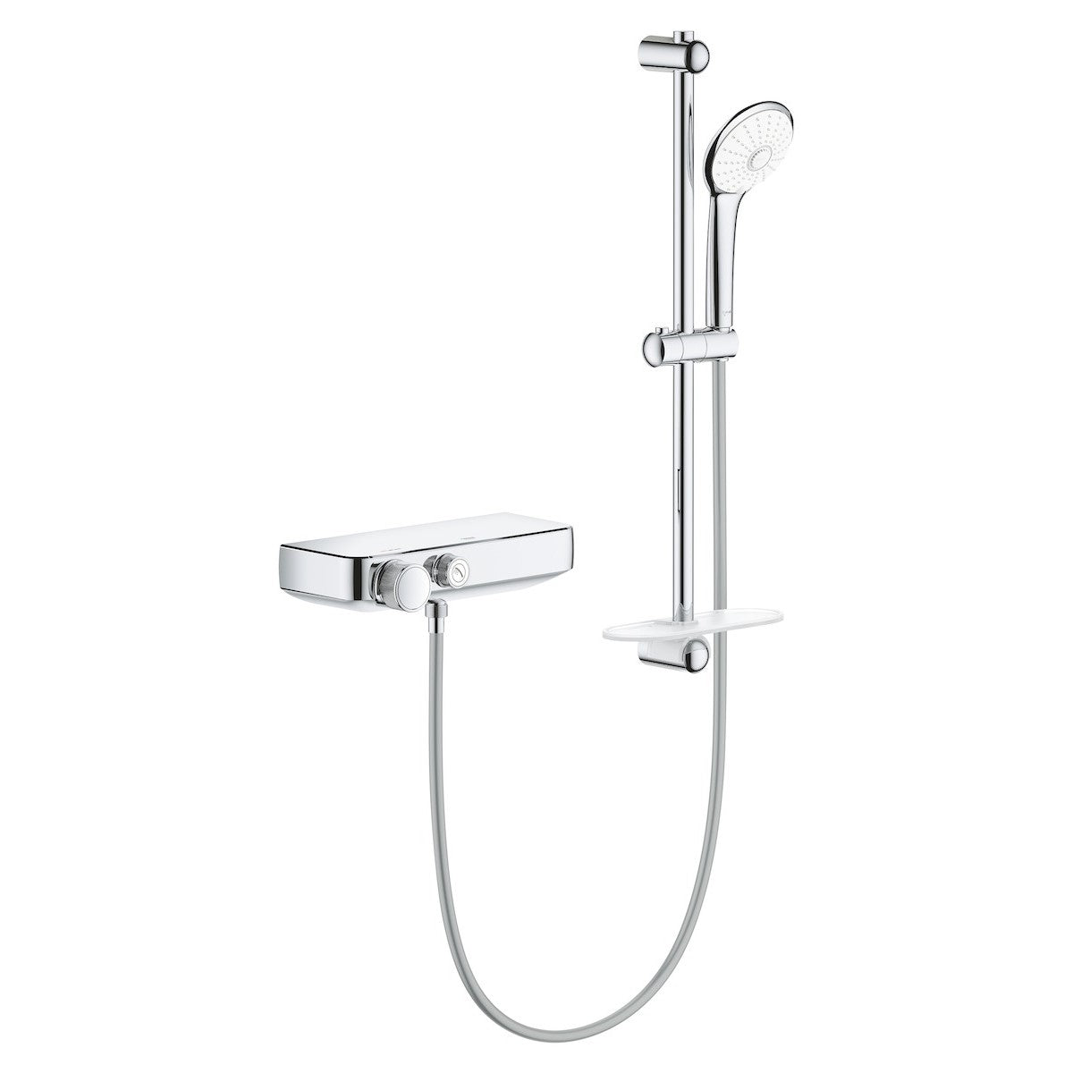Tuš sistemi 34720000 Grohe Smart Control stenska termostatska armatura s tuš setom | KOPALNICA-ONLINE.SI