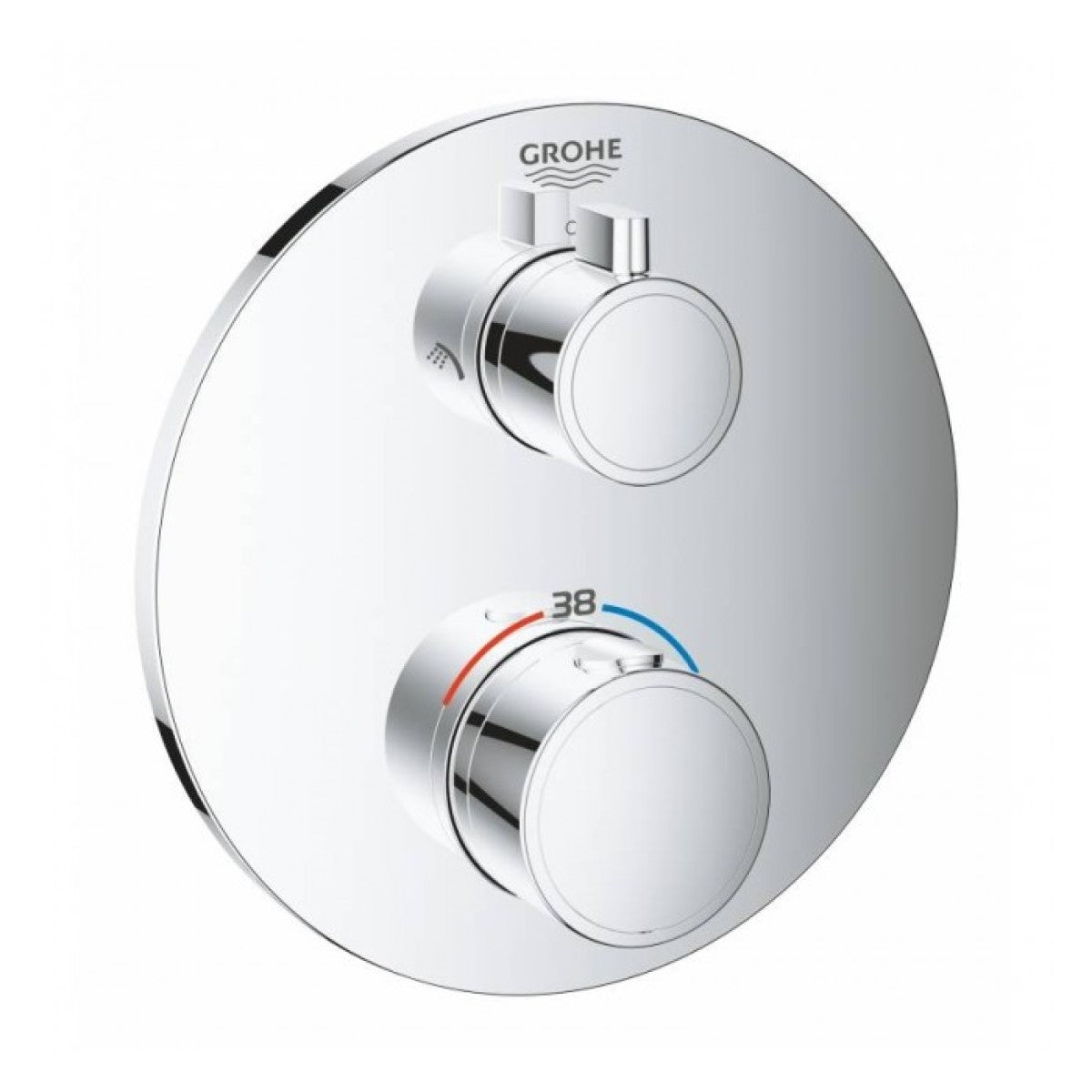 Armature 34735000 Grohe Grohtherm termostatski podometni komplet za tuš | KOPALNICA-ONLINE.SI