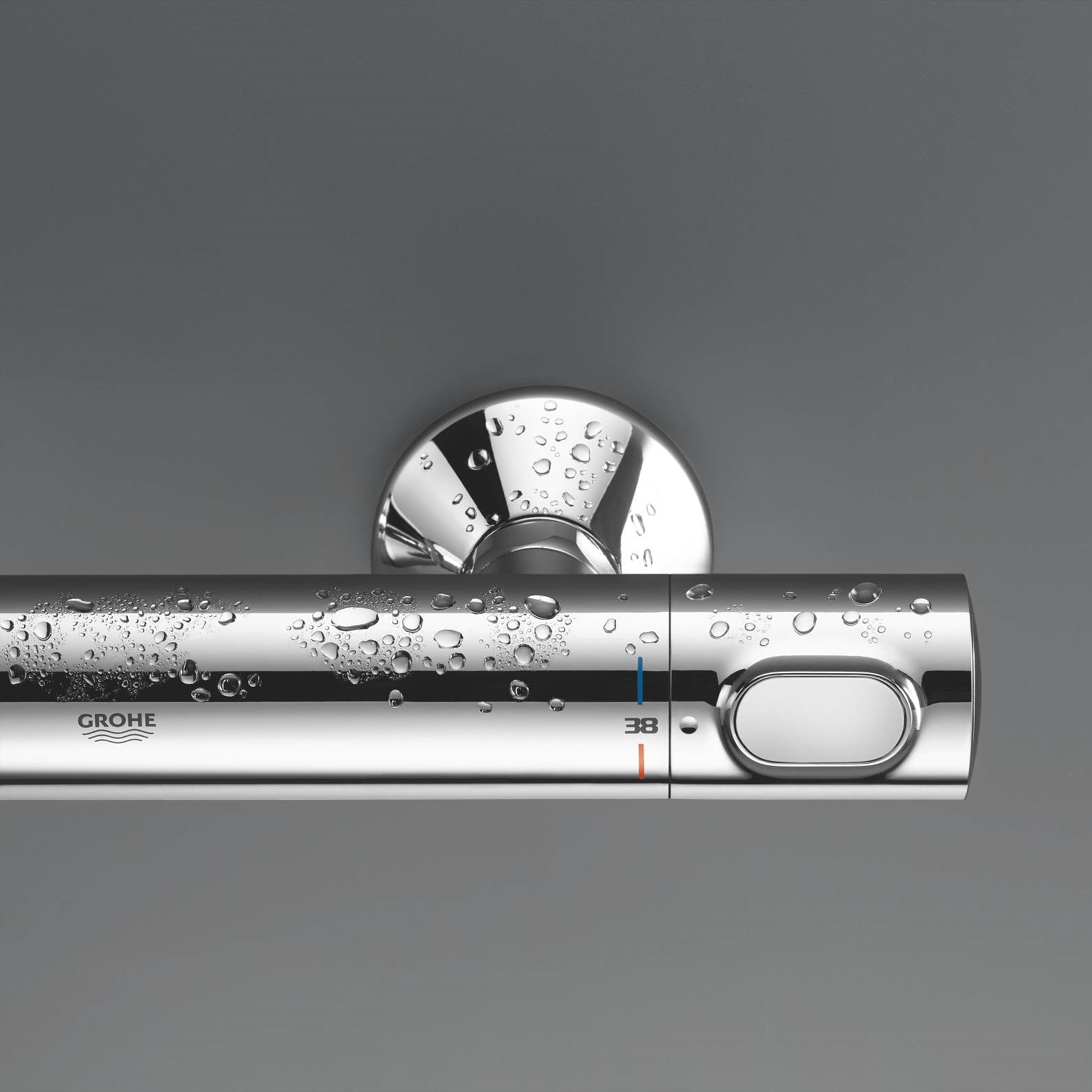 Armature 34840000 Grohe Precision Flow stenska termostatska armatura za tuš | KOPALNICA-ONLINE.SI