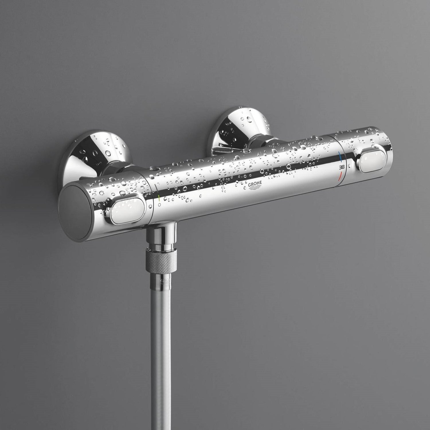 Armature 34840000 Grohe Precision Flow stenska termostatska armatura za tuš | KOPALNICA-ONLINE.SI