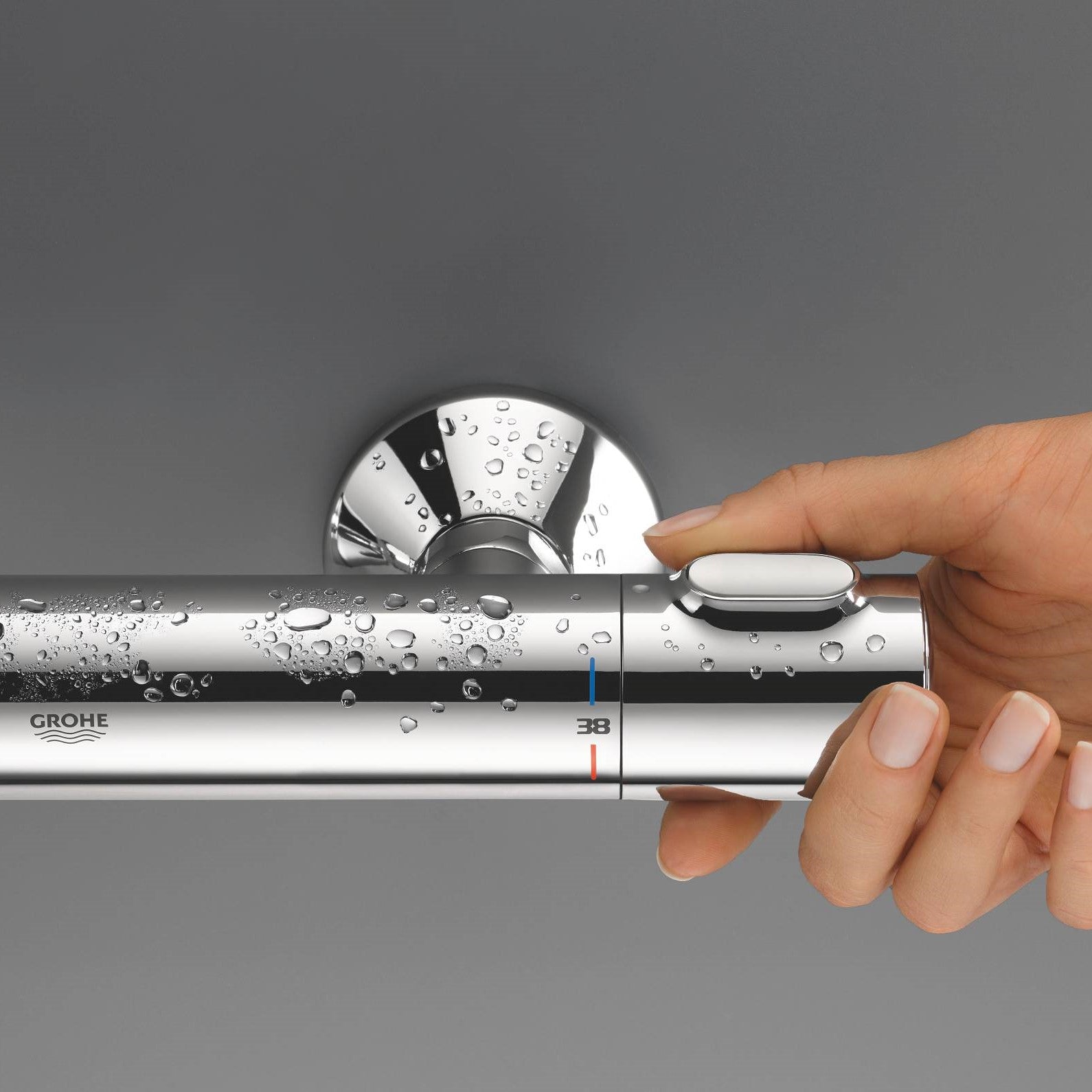 Armature 34840000 Grohe Precision Flow stenska termostatska armatura za tuš | KOPALNICA-ONLINE.SI