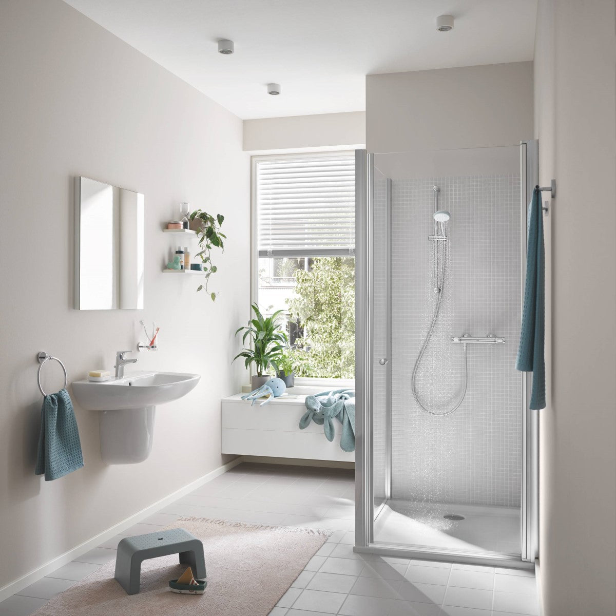 Armature 34840000 Grohe Precision Flow stenska termostatska armatura za tuš | KOPALNICA-ONLINE.SI