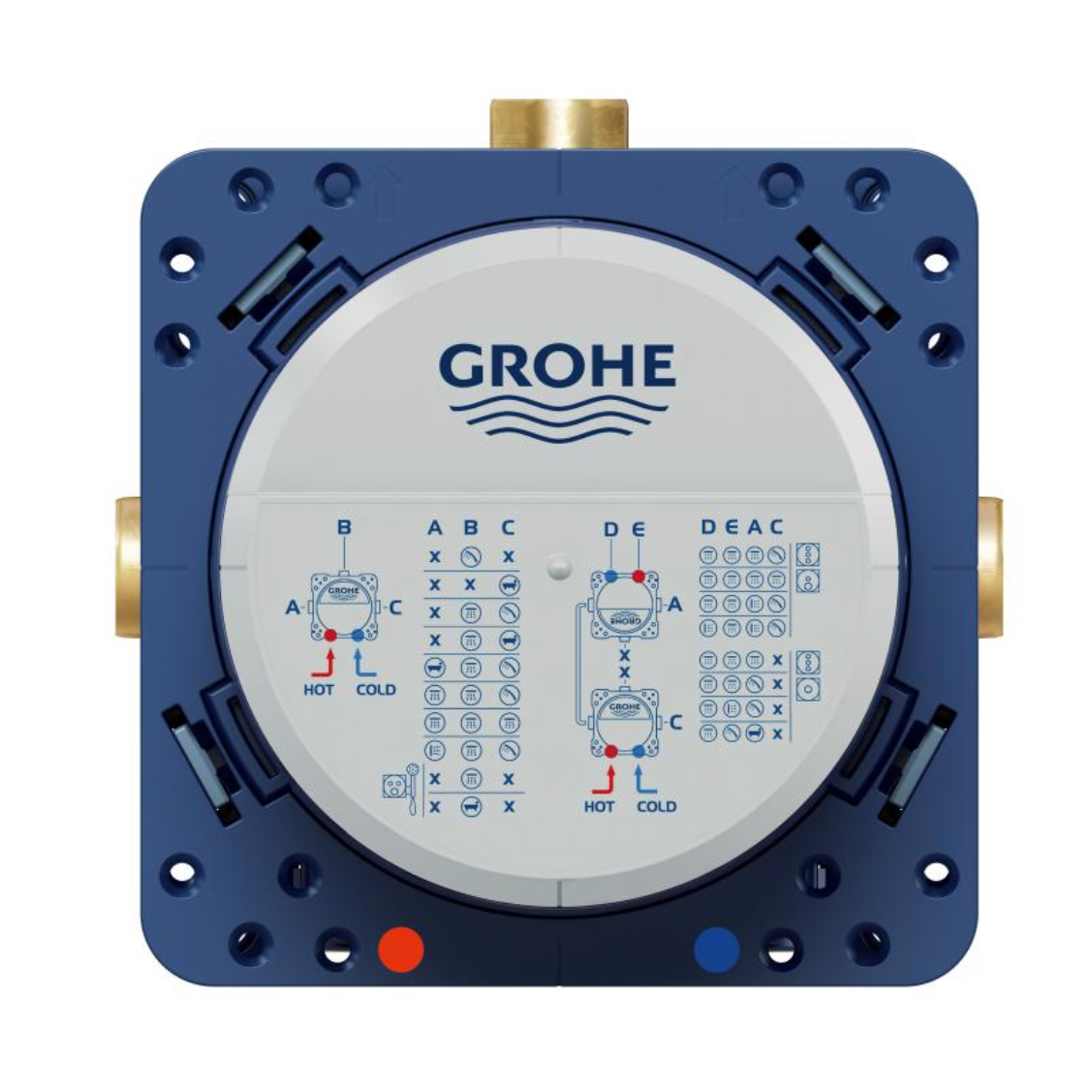 Podometni del 35600000 Grohe Rapido SmartBox univerzalni podometni del (brez armature) | KOPALNICA-ONLINE.SI