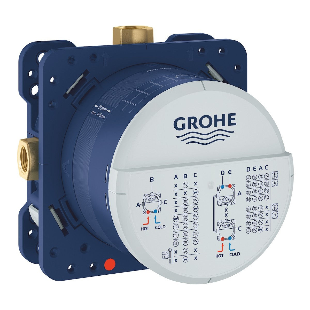 Podometni del 35600000 Grohe Rapido SmartBox univerzalni podometni del (brez armature) | KOPALNICA-ONLINE.SI