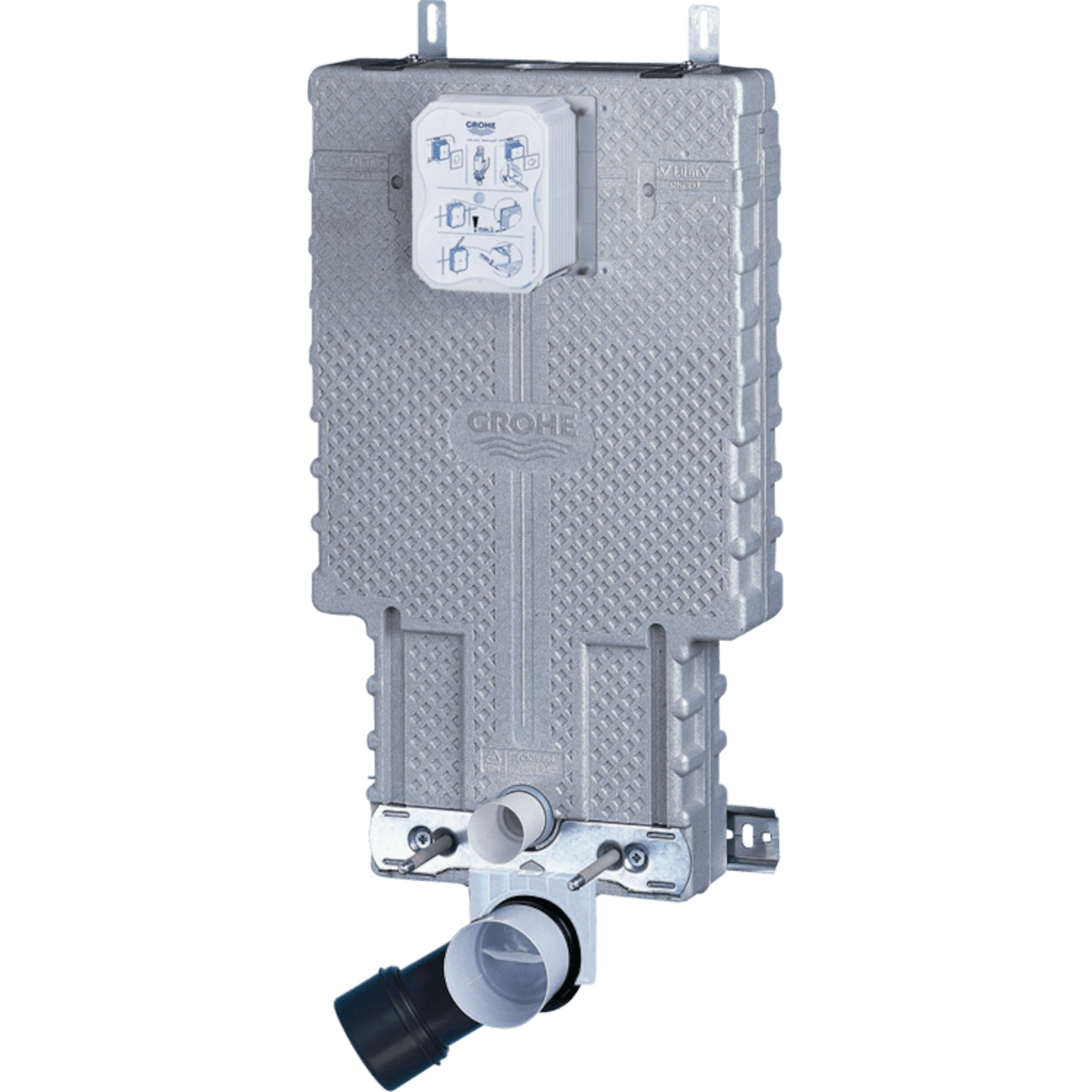 Podometni splakovalniki 38643001 Grohe Uniset podometni splakovalnik za WC školjko | KOPALNICA-ONLINE.SI