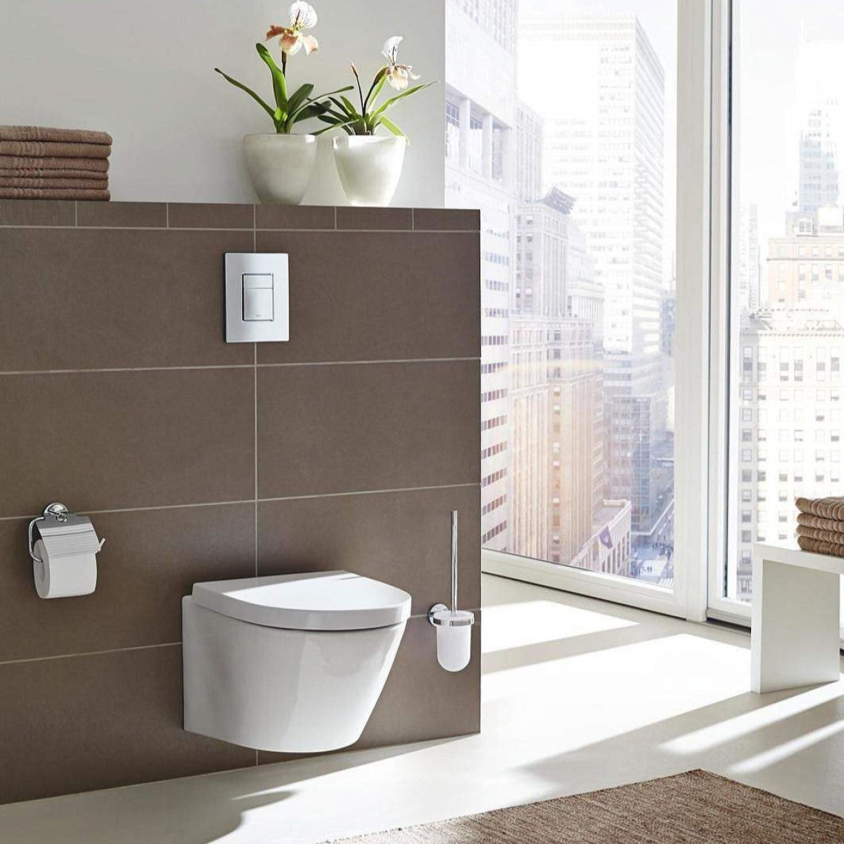 Aktivirne tipke 38732SD0 Grohe Skate Cosmopolitan aktivirna tipka iz nerjavečega jekla | KOPALNICA-ONLINE.SI