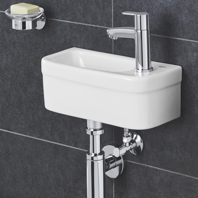 Umivalniki 3932700H Grohe Euro Ceramic 37 x 18 cm desna izvedba keramični umivalnik z odprtino za armaturo | KOPALNICA-ONLINE.SI