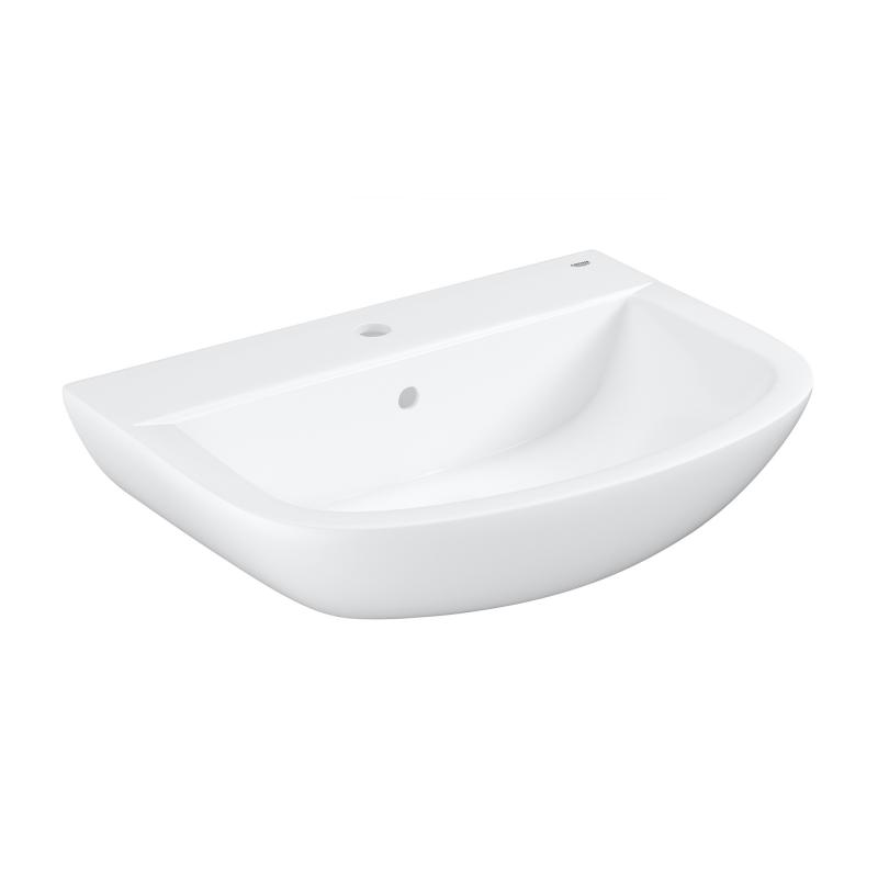 Umivalniki 39420000 Grohe Bau Ceramic 64,6 x 46,8 cm stenski keramični umivalnik z odprtino za armaturo | KOPALNICA-ONLINE.SI