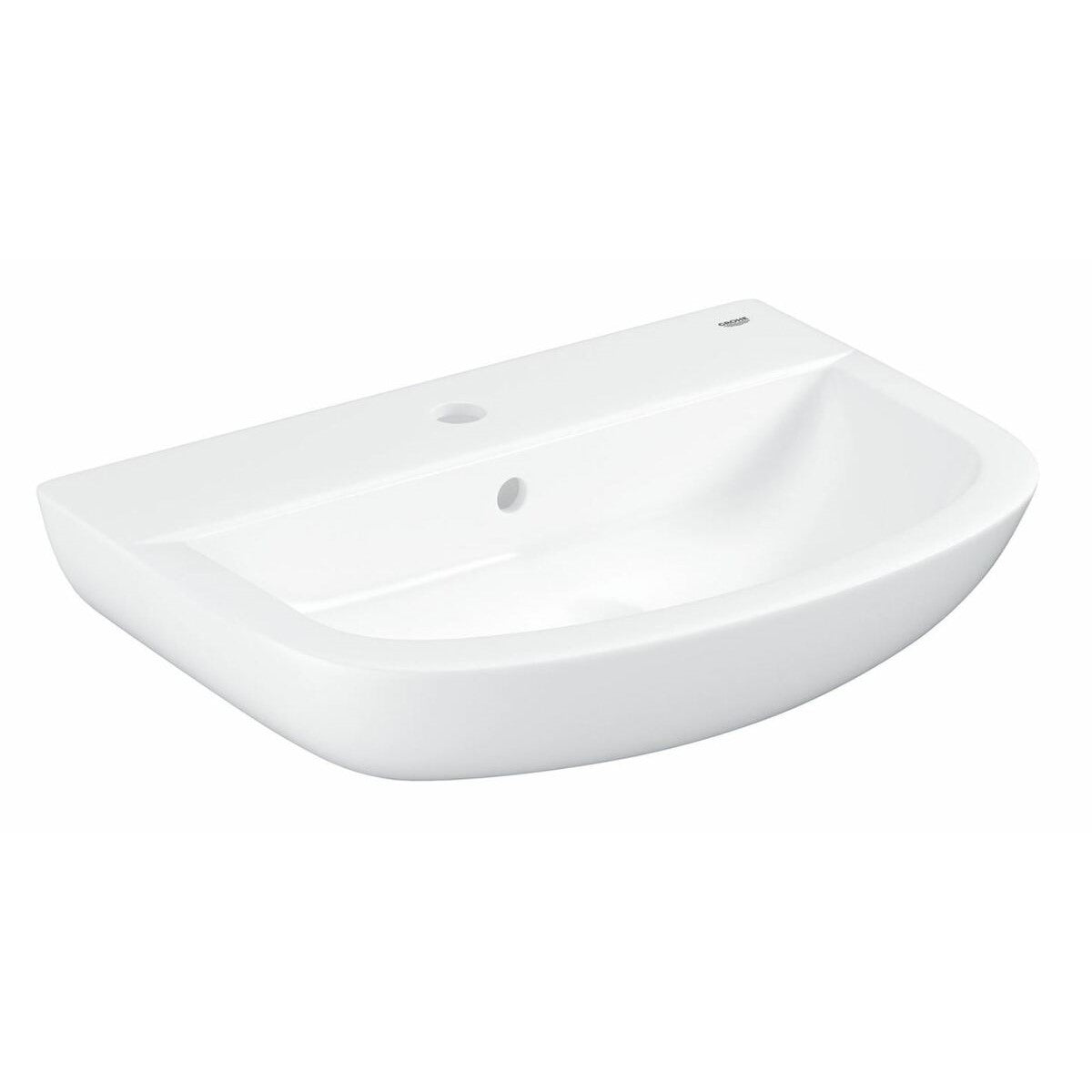 Umivalniki 39440000 Grohe Bau Ceramic 55 x 38 cm stenski keramični umivalnik z odprtino za armaturo | KOPALNICA-ONLINE.SI