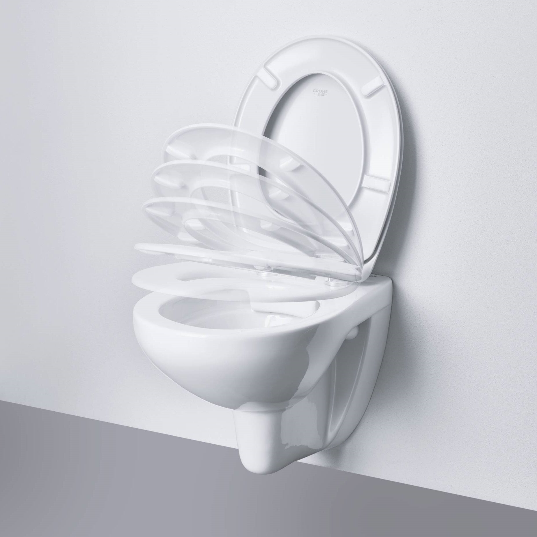— 39493000 Grohe BAU CERAMIC WC deska s počasnim zapiranjem "Soft Close" & "Quick Release" | KOPALNICA-ONLINE.SI