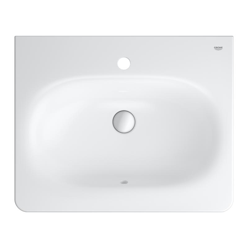Umivalniki 3956500H Grohe Essence 60 x 48,5 cm pravokotni stenski keramični umivalnik z odprtino za armaturo | KOPALNICA-ONLINE.SI