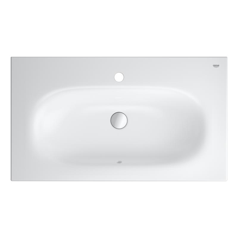 Umivalniki 3956700H Grohe Essence 80 x 46 cm pravokotni stenski keramični umivalnik z odprtino za armaturo | KOPALNICA-ONLINE.SI