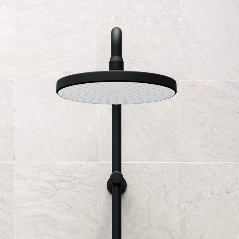 Tuš sistemi 4435013033 Hansa Micra termostatska armatura s tuš setom črna | KOPALNICA-ONLINE.SI