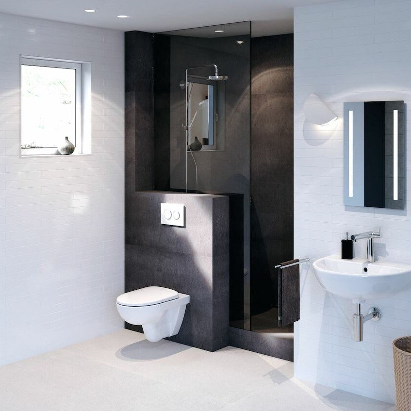 WC školjke 500.265.01.1 Geberit Selnova viseča brezrobna WC školjka | KOPALNICA-ONLINE.SI