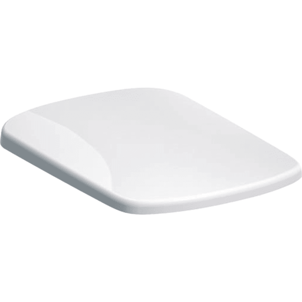 — 500.336.01.1 Geberit Selnova Square WC deska s počasnim zapiranjem "Soft Close" | KOPALNICA-ONLINE.SI