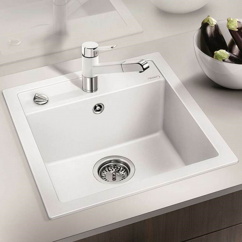 Pomivalno korito 517160 Blanco Dalago 45 pomivalno korito iz umetnega kamna | KOPALNICA-ONLINE.SI