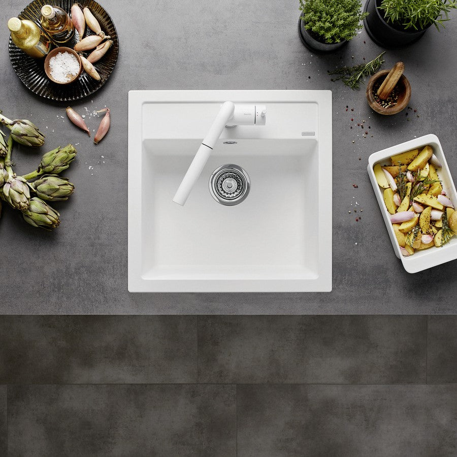 Pomivalno korito 518524 Blanco Dalago 5 pomivalno korito iz umetnega kamna | KOPALNICA-ONLINE.SI