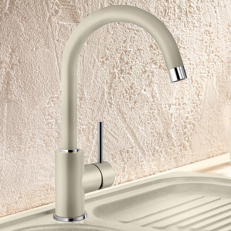 Kuhinjska armatura 519419 Blanco Mida vrtljiva kuhinjska armatura | KOPALNICA-ONLINE.SI