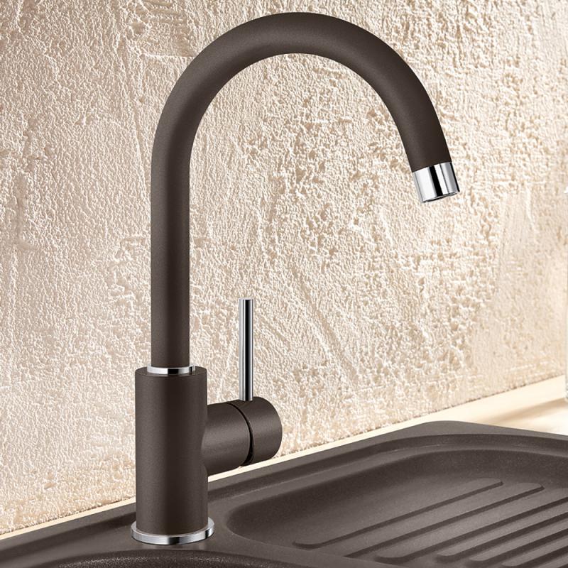 Kuhinjska armatura 519423 Blanco Mida vrtljiva kuhinjska armatura | KOPALNICA-ONLINE.SI