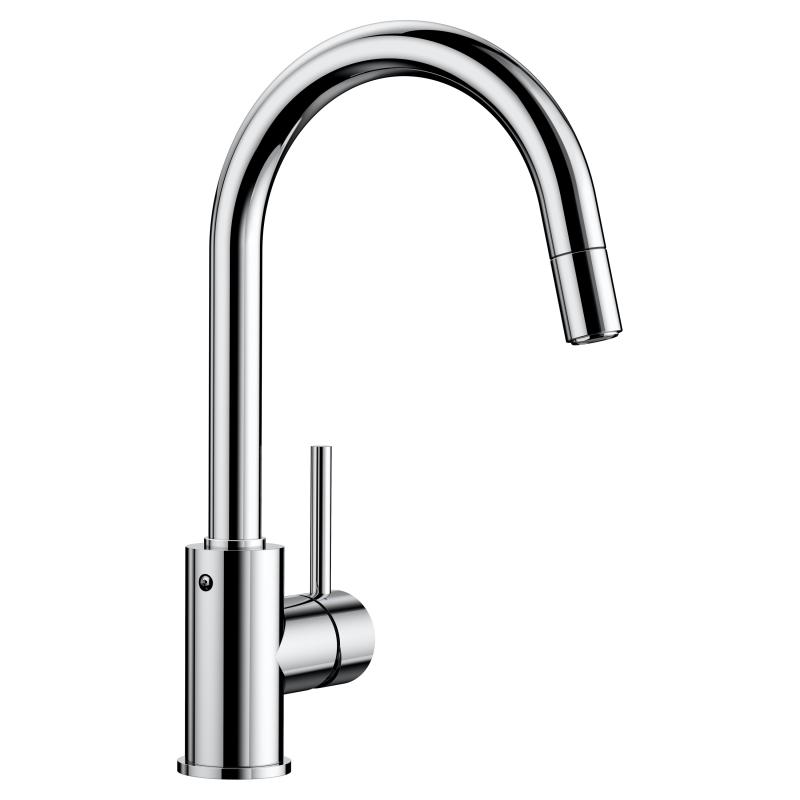 Kuhinjska armatura 521454 Blanco Mida-S vrtljiva izvlečna kuhinjska armatura | KOPALNICA-ONLINE.SI