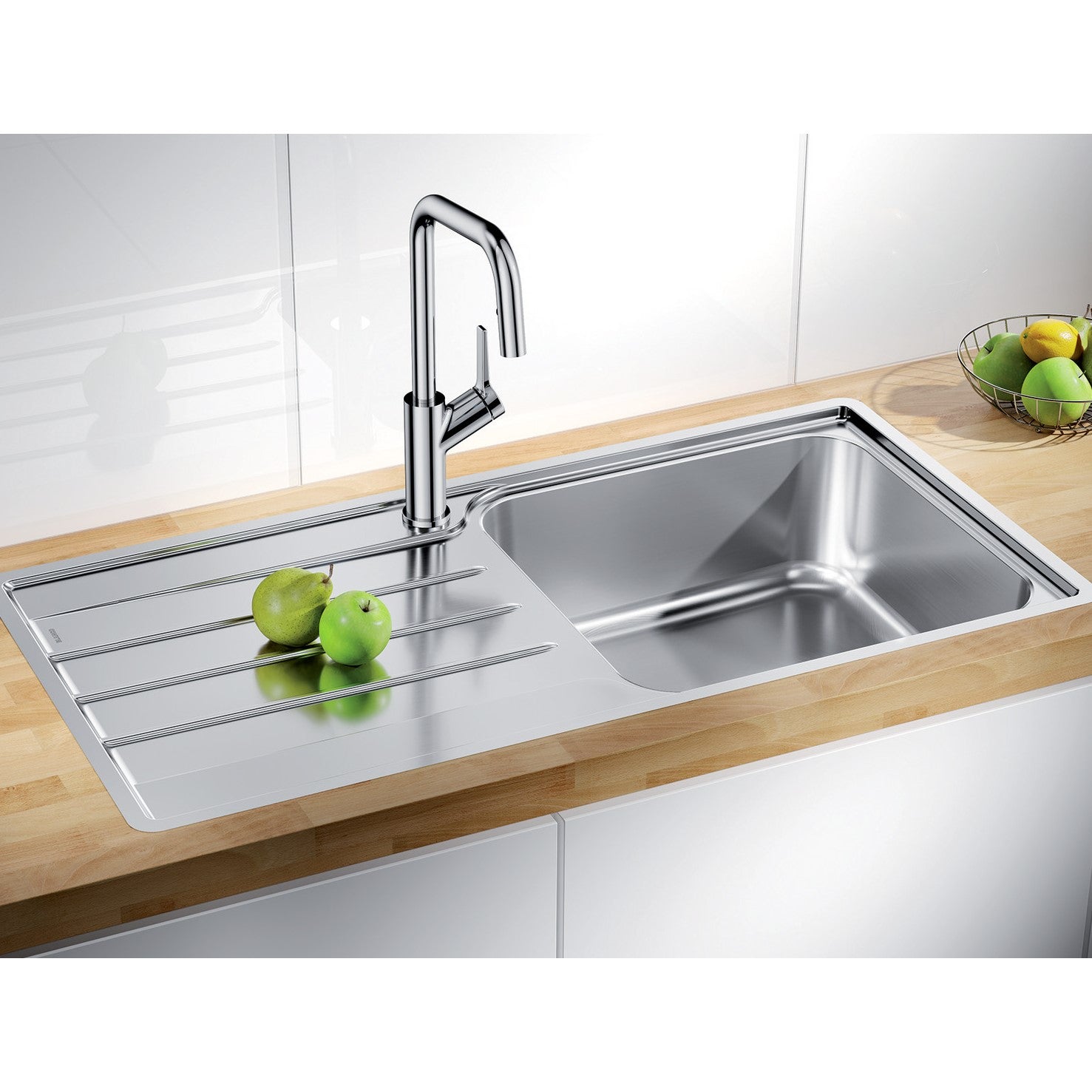 Pomivalno korito 523034 Blanco Lemis XL 6 S-IF pomivalno korito iz nerjavnega jekla | KOPALNICA-ONLINE.SI