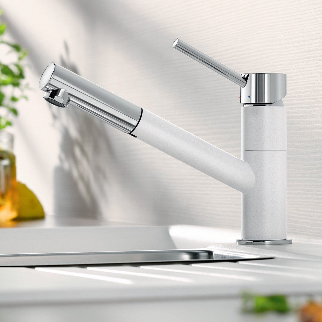 Kuhinjska armatura 525040 Blanco Kano-S vrtljiva izvlečna kuhinjska armatura | KOPALNICA-ONLINE.SI