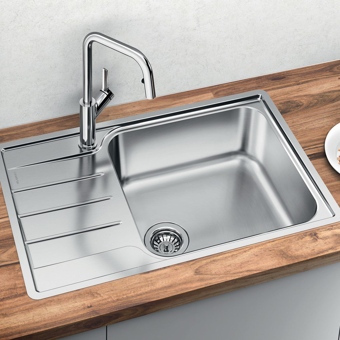 Pomivalno korito 525111 Blanco Lemis XL 6 S-IF Compact pomivalno korito iz nerjavnega jekla | KOPALNICA-ONLINE.SI