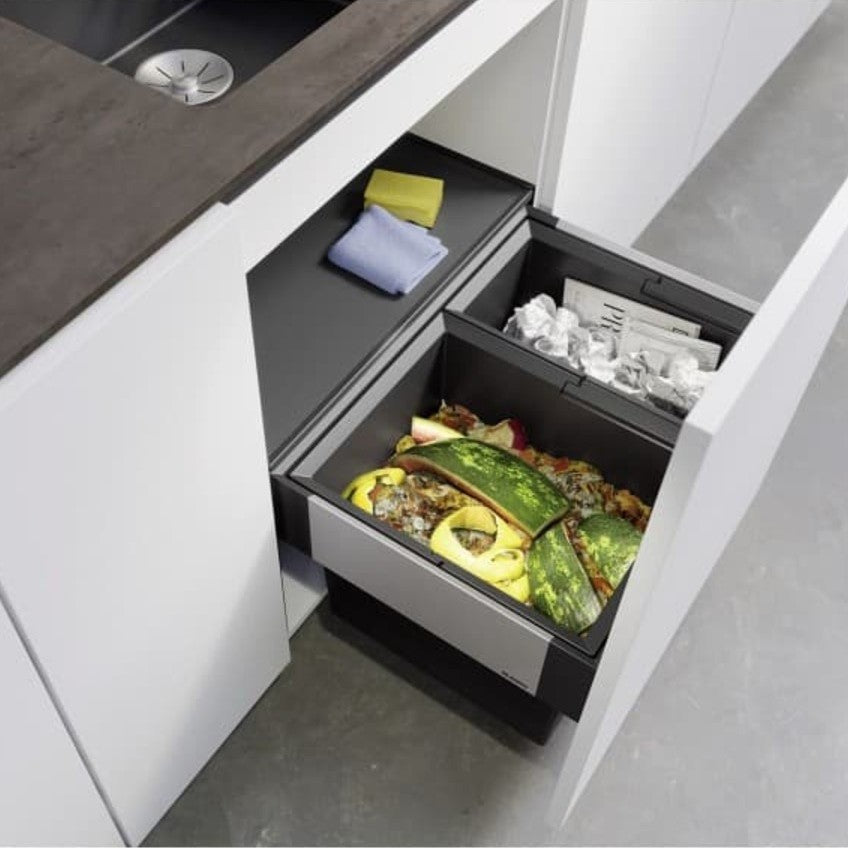 Sorterji odpadkov 526203 Blanco Select II 60/2, 30l + 19l sorter odpadkov | KOPALNICA-ONLINE.SI