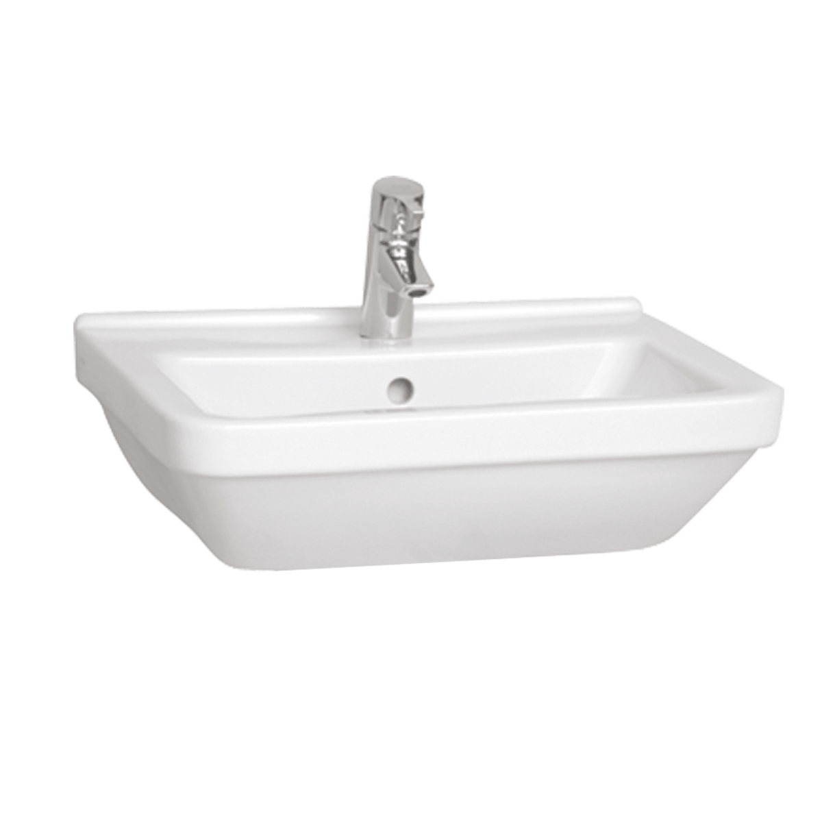 Umivalniki 5311-003-0001 Vitra S50 65 x 48,5 cm keramični umivalnik z odprtino za armaturo | KOPALNICA-ONLINE.SI