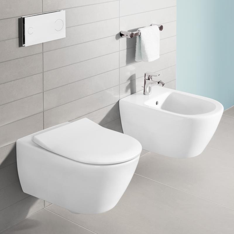 WC školjke 5614R0R1 Villeroy & Boch Subway 2.0 DirectFlush CeramicPlus viseča brezrobna WC školjka | KOPALNICA-ONLINE.SI
