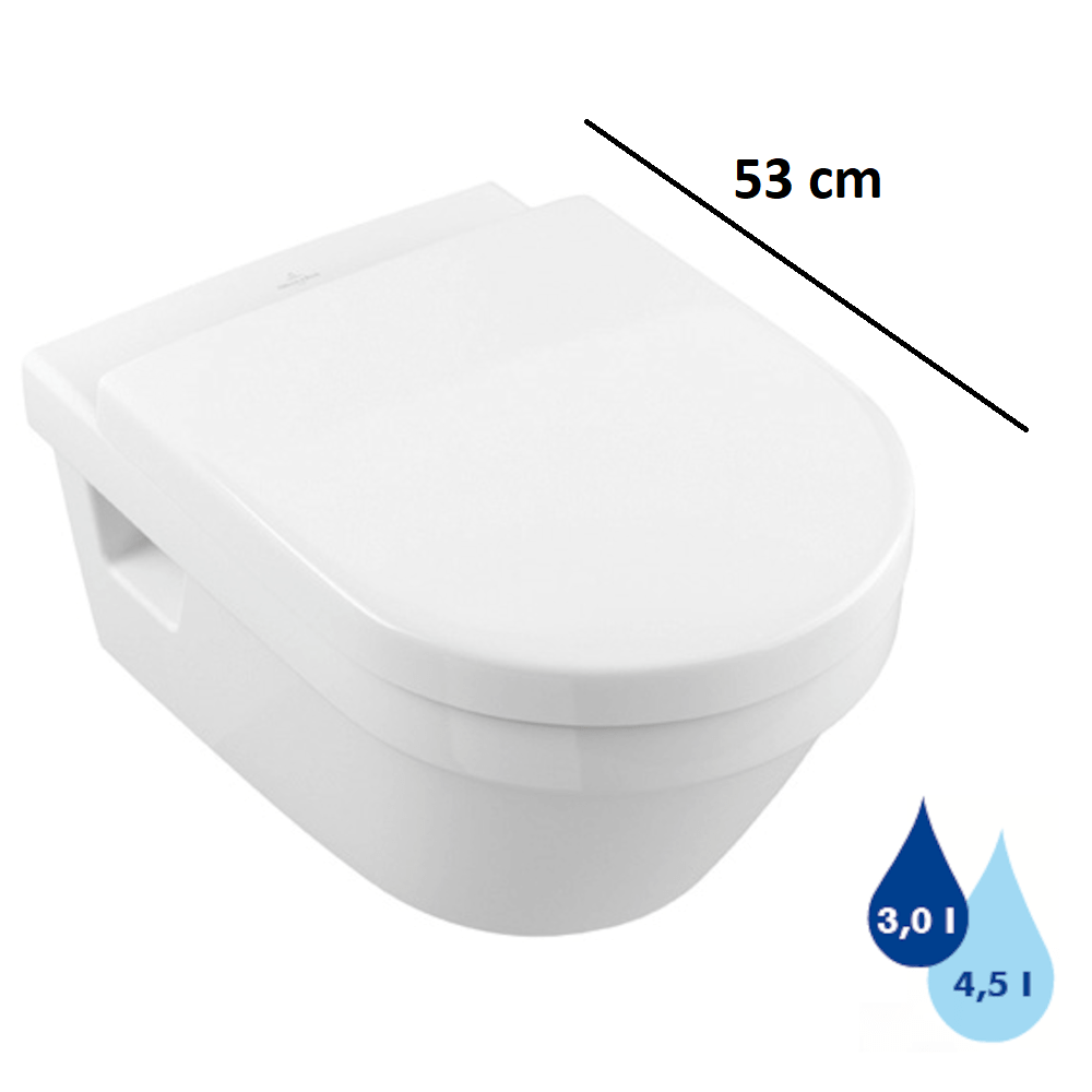 WC školjke 5684R001 Villeroy & Boch Omnia Architectura viseča brezrobna WC školjka | KOPALNICA-ONLINE.SI
