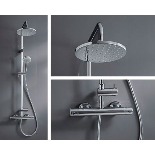 Tuš sistemi 58149103 Hansa Unita termostatska armatura s tuš setom | KOPALNICA-ONLINE.SI