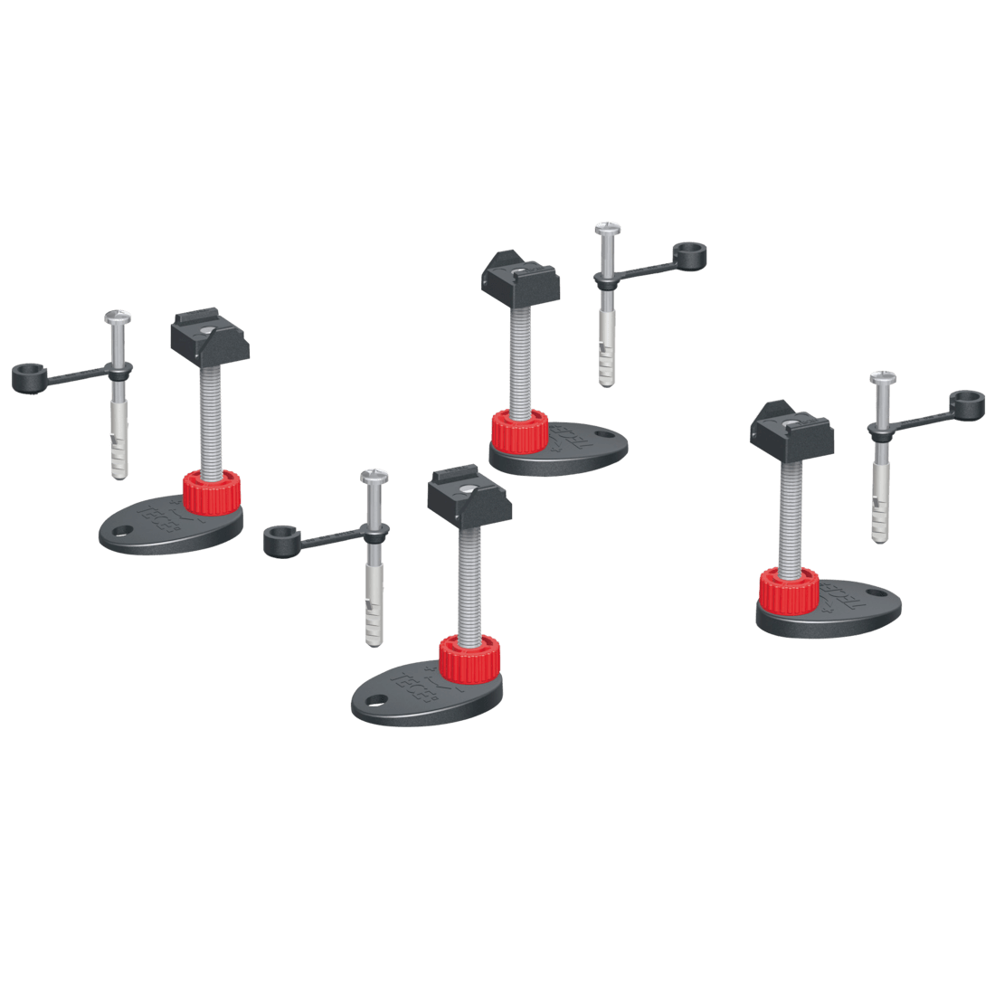 Montažni pribor 660003 TECE Drainline nogice za tuš kanaleto | KOPALNICA-ONLINE.SI