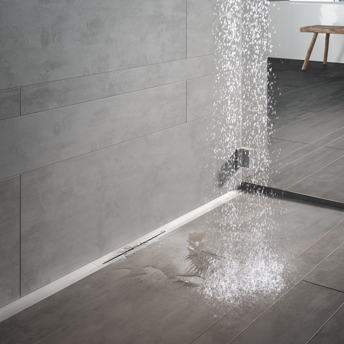 Tuš kanalete 670900 TECE Drainprofile 90 cm tuš kanaleta iz nerjavnega jekla | KOPALNICA-ONLINE.SI