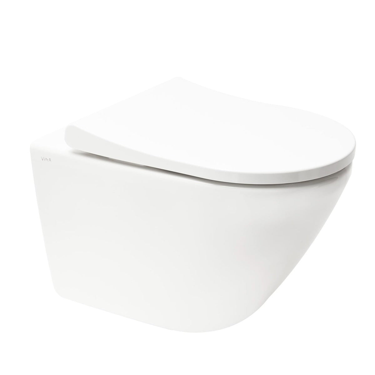 WC školjke 7041-003-6285 Vitra Integra viseča brezrobna WC školjka z WC desko s počasnim zapiranjem | KOPALNICA-ONLINE.SI
