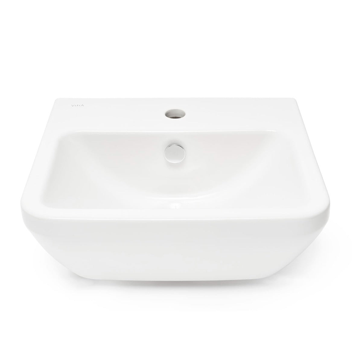 Umivalniki 7048-003-0001 Vitra Integra 50 x 43 cm keramični umivalnik z odprtino za armaturo | KOPALNICA-ONLINE.SI