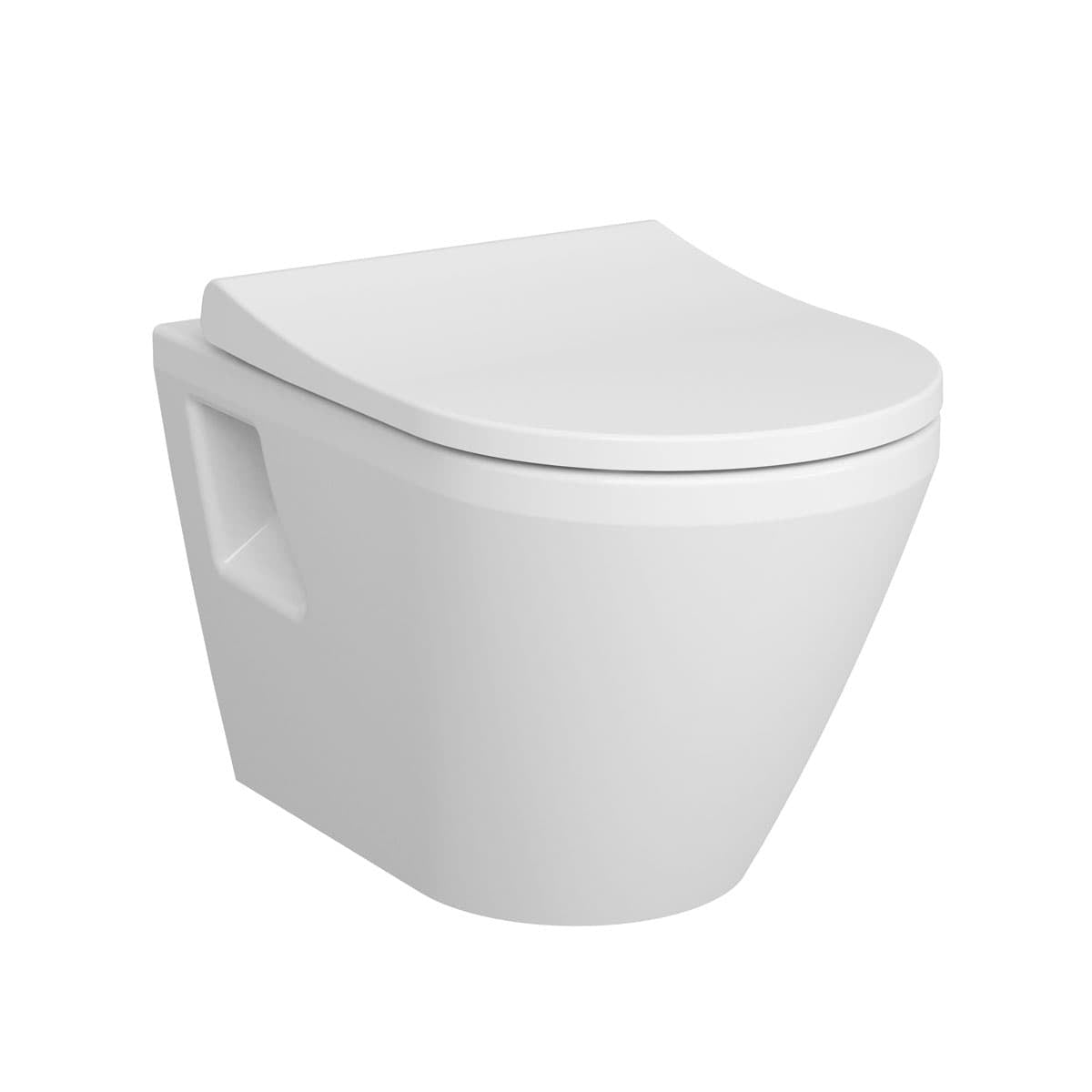 WC školjke 7062-003-6288 Vitra Integra viseča brezrobna WC školjka z WC desko s počasnim zapiranjem | KOPALNICA-ONLINE.SI
