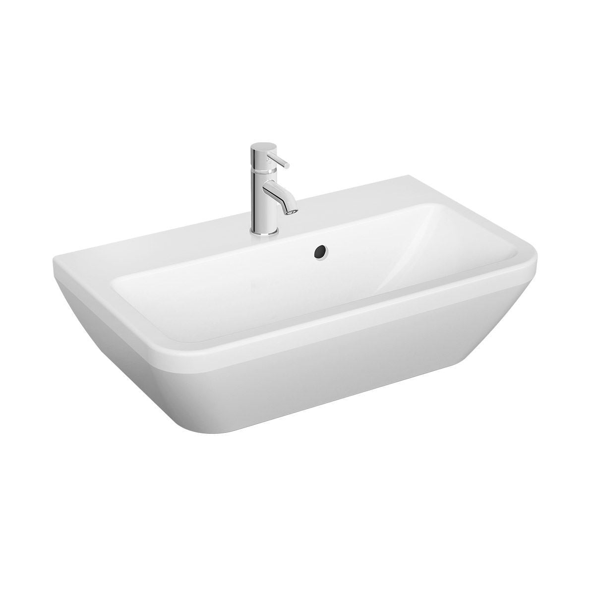 Umivalniki 7088-003-0001 Vitra Integra 60 x 36 cm keramični umivalnik z odprtino za armaturo | KOPALNICA-ONLINE.SI