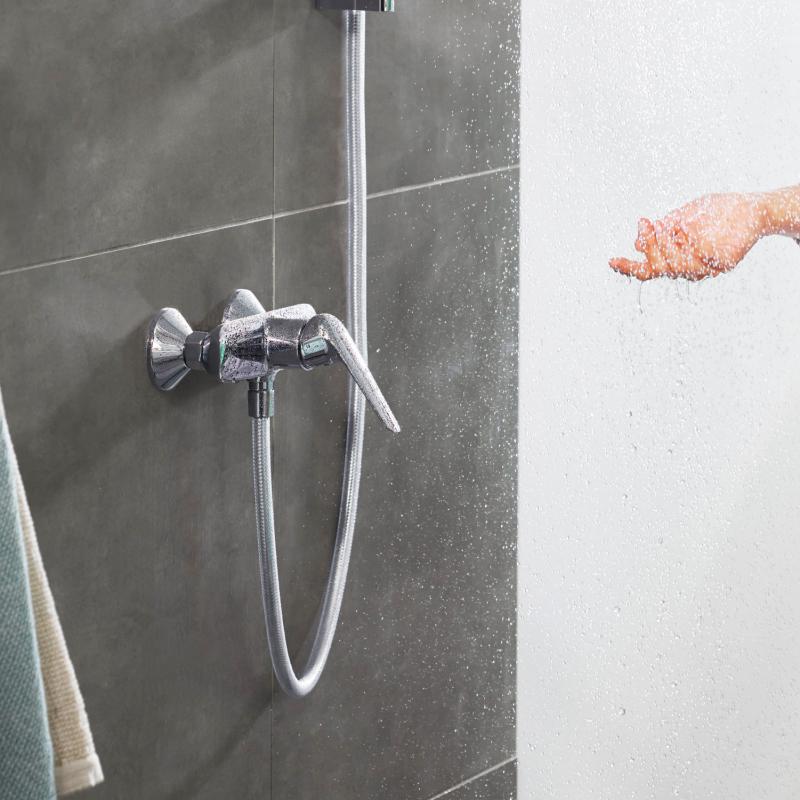 Armature 71060000 Hansgrohe Novus stenska armatura za tuš | KOPALNICA-ONLINE.SI