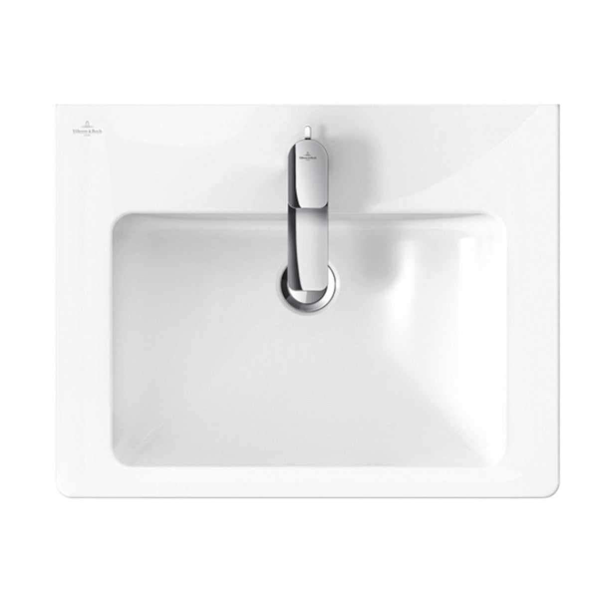 Umivalniki 71136001 Villeroy & Boch Subway 2.0 60 x 47 cm keramični umivalnik z odprtino za armaturo | KOPALNICA-ONLINE.SI
