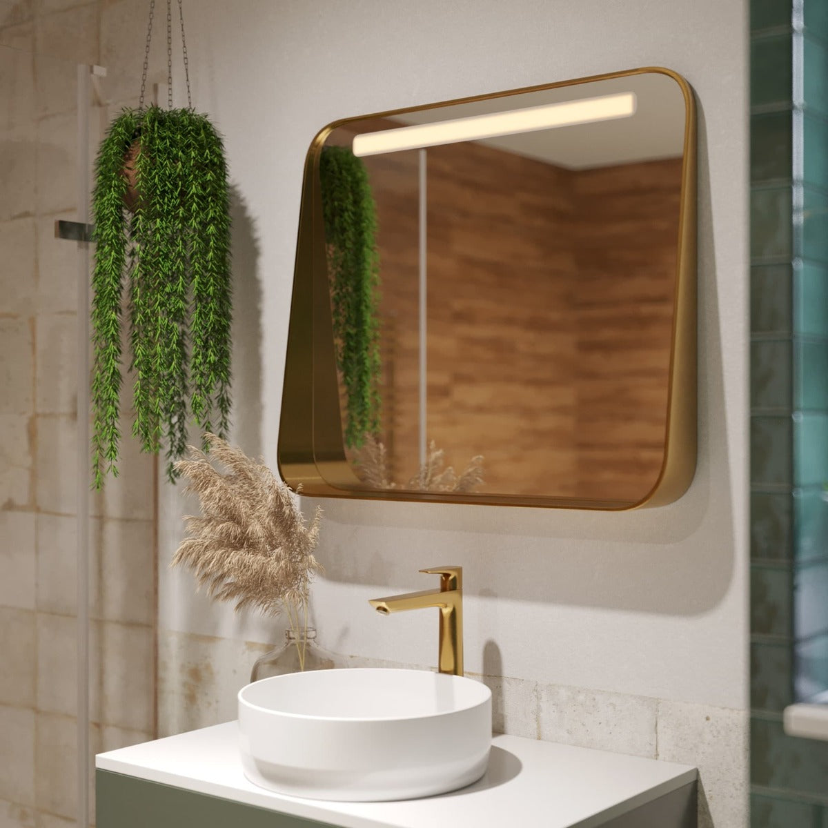 Armature 71716990 Hansgrohe Talis E 240 visoka armatura za umivalnik zlata | KOPALNICA-ONLINE.SI