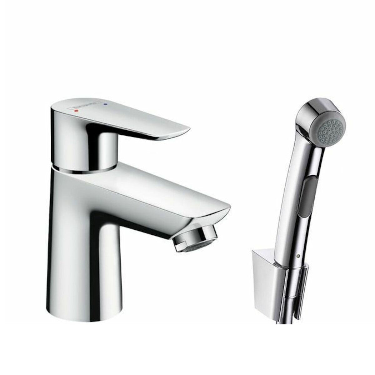 Armature 71729000 Hansgrohe Talis E 80 armatura za umivalnik s higijenskim tuš setom | KOPALNICA-ONLINE.SI