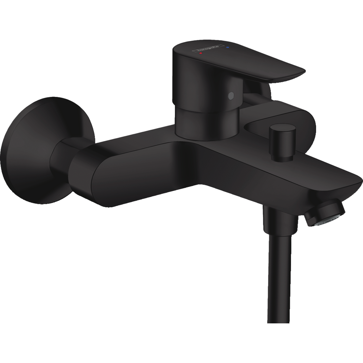 Armature 71740670 Hansgrohe Talis E stenska armatura za kad črna | KOPALNICA-ONLINE.SI