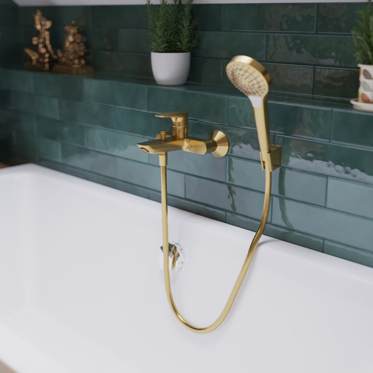 Armature 71740990 Hansgrohe Talis E stenska armatura za kad zlata | KOPALNICA-ONLINE.SI