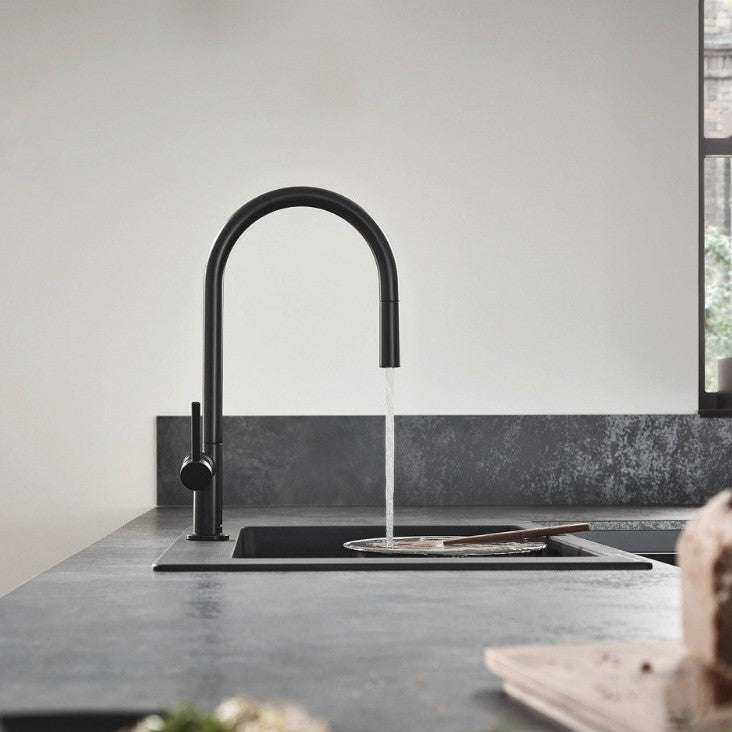 Kuhinjska armatura 72802670 Hansgrohe Talis M54 vrtljiva izvlečna kuhinjska armatura | KOPALNICA-ONLINE.SI