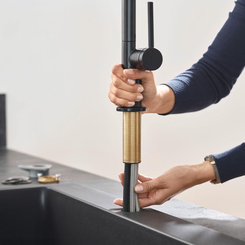 Kuhinjska armatura 72806670 Hansgrohe Talis M54 vrtljiva kuhinjska armatura | KOPALNICA-ONLINE.SI